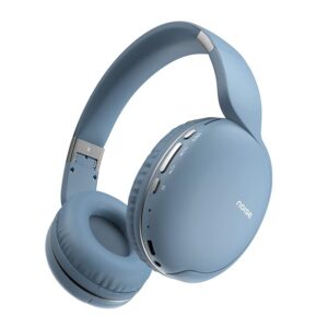 Noise Two Wireless On Ear Headphones with 50 Hours Playtime, Low Latency(up to 40ms), 4 Play Modes, Dual Pairing, BT v5.3 (Serene Blue)