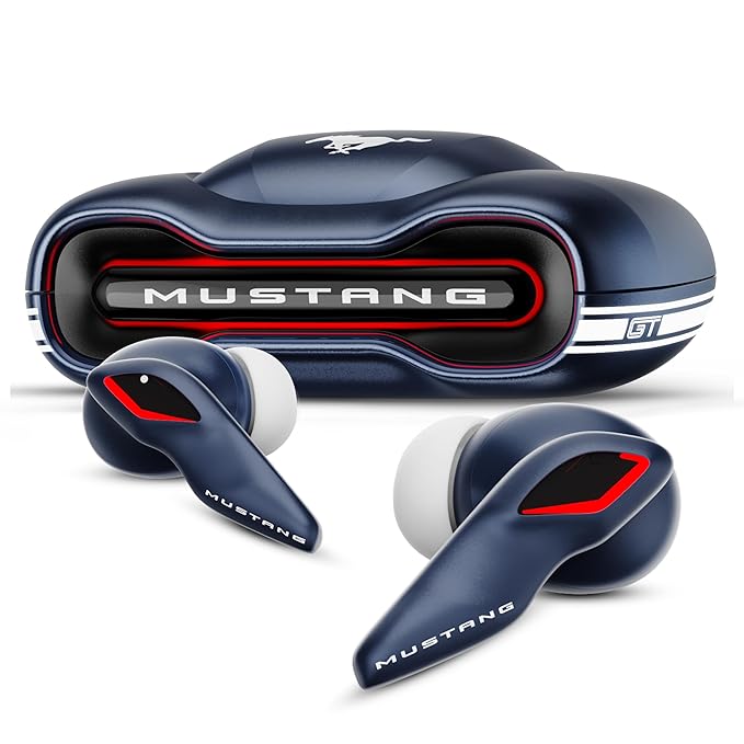 Boult x Mustang Torq Wireless in Ear Earbuds with 50H Playtime, App Support, Quad Mic ENC, 45ms Low Latency, Breathing LEDs, 13mm Drivers, Touch Control, Made in India IPX5 Ear Buds TWS Bluetooth 5.4