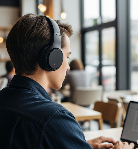 Gizmaar brand logo with a collection of premium electronic accessories.